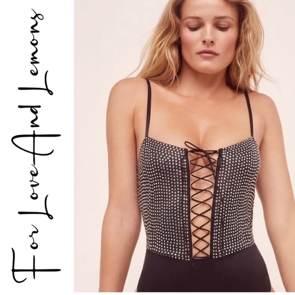 Black Studded Bodysuit - Picture 4 of 11